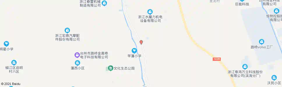 台州竿蓬_公交站地图_台州公交_妙搜公交查询2025