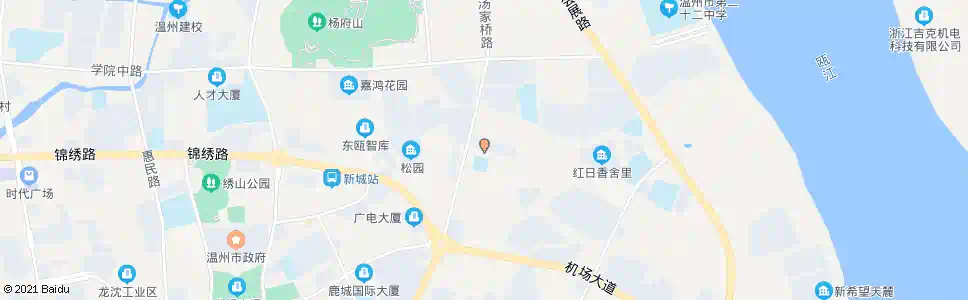 温州聚景园_公交站地图_温州公交_妙搜公交查询2025