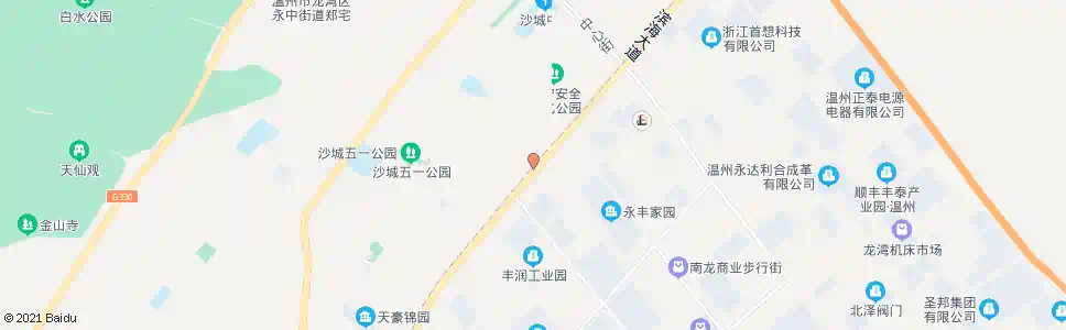 温州沙城_公交站地图_温州公交_妙搜公交查询2025
