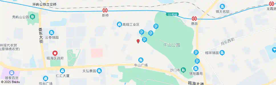 温州高翔路_公交站地图_温州公交_妙搜公交查询2025