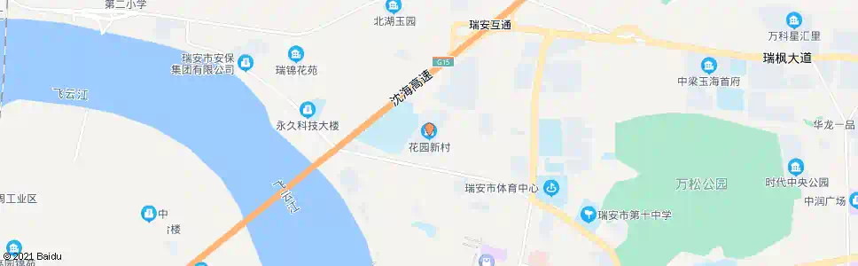 温州花园新村_公交站地图_温州公交_妙搜公交查询2025