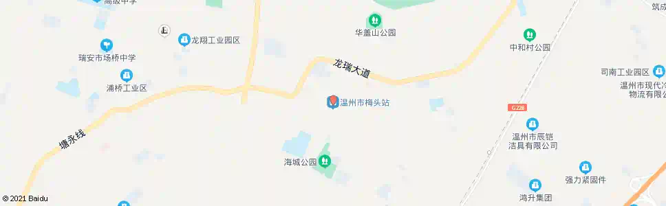 温州梅头_公交站地图_温州公交_妙搜公交查询2025