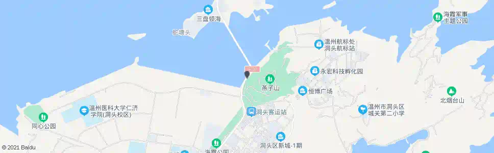 温州燕子山公园_公交站地图_温州公交_妙搜公交查询2025
