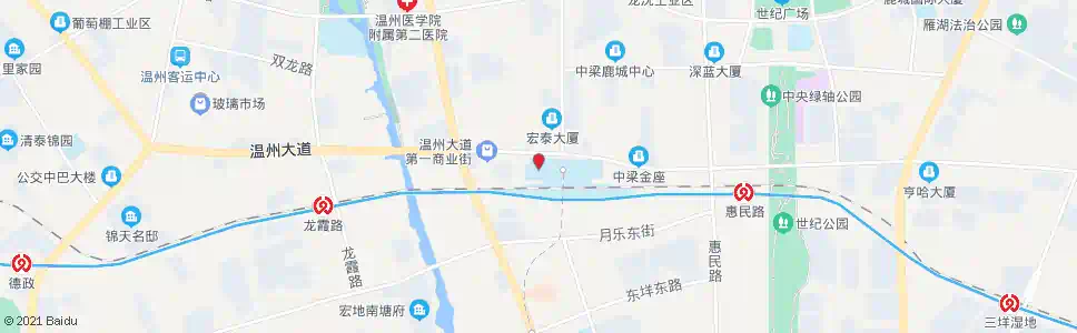 温州西花菜场_公交站地图_温州公交_妙搜公交查询2025
