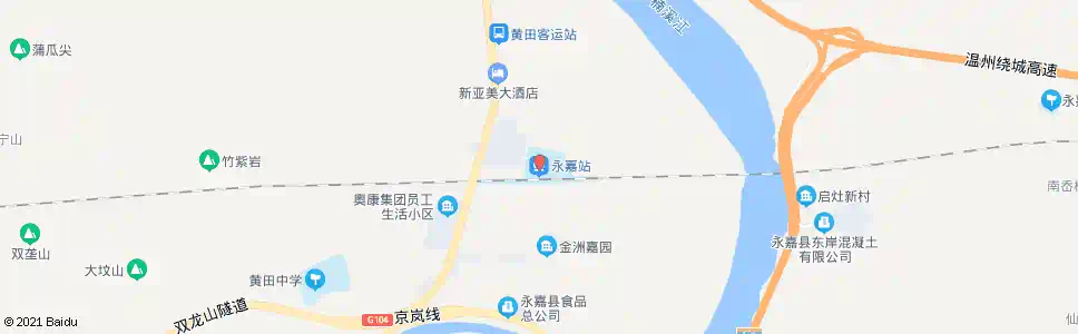 温州殿前(永嘉)_公交站地图_温州公交_妙搜公交查询2025