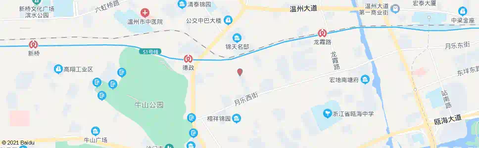 温州十里亭_公交站地图_温州公交_妙搜公交查询2025