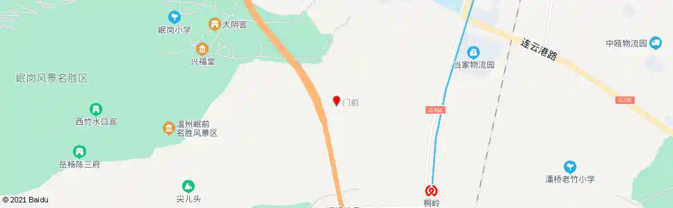 温州岙底殿_公交站地图_温州公交_妙搜公交查询2025