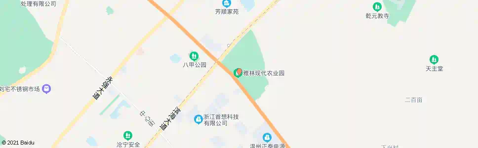 温州雅林菜场_公交站地图_温州公交_妙搜公交查询2025