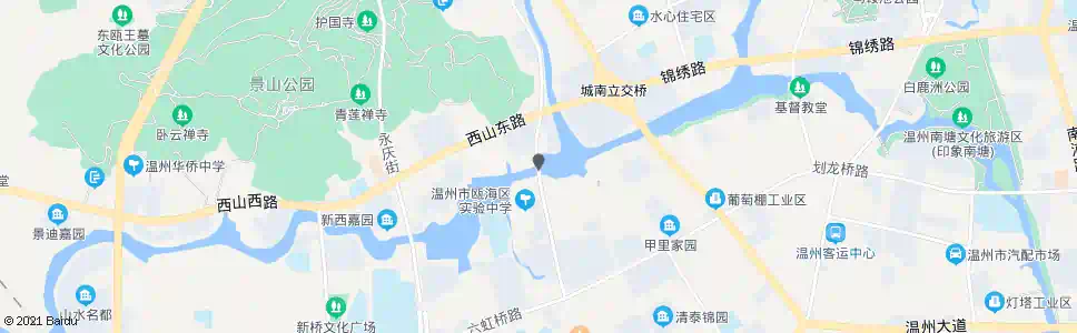 温州西山南路_公交站地图_温州公交_妙搜公交查询2025