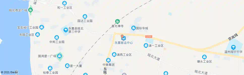 温州上菜村北_公交站地图_温州公交_妙搜公交查询2025
