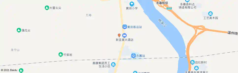 温州黄田街道_公交站地图_温州公交_妙搜公交查询2025