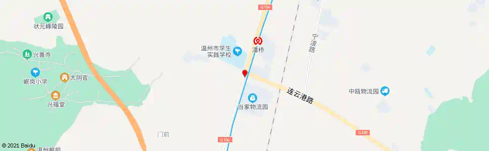 温州潘桥物流园_公交站地图_温州公交_妙搜公交查询2025