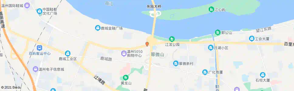 温州BRT三桥下_公交站地图_温州公交_妙搜公交查询2025
