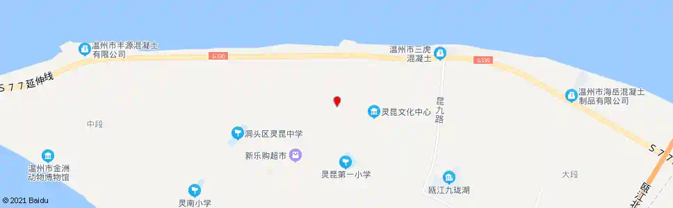 温州北段村_公交站地图_温州公交_妙搜公交查询2025