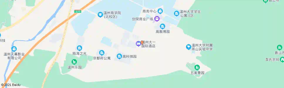温州茶山_公交站地图_温州公交_妙搜公交查询2025