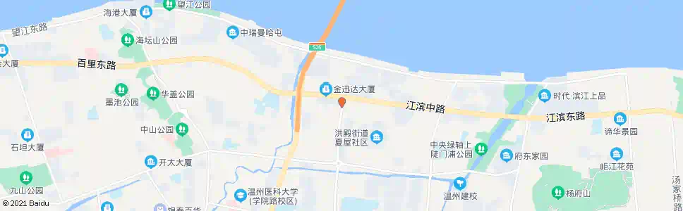 温州BRT江滨西路口_公交站地图_温州公交_妙搜公交查询2025