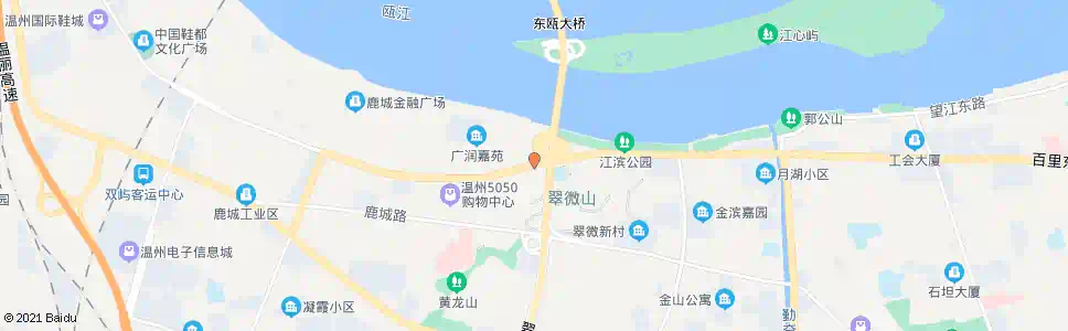 温州三桥下(中央涂)_公交站地图_温州公交_妙搜公交查询2025