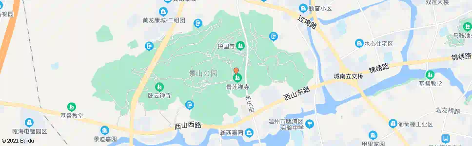 温州青莲寺_公交站地图_温州公交_妙搜公交查询2025