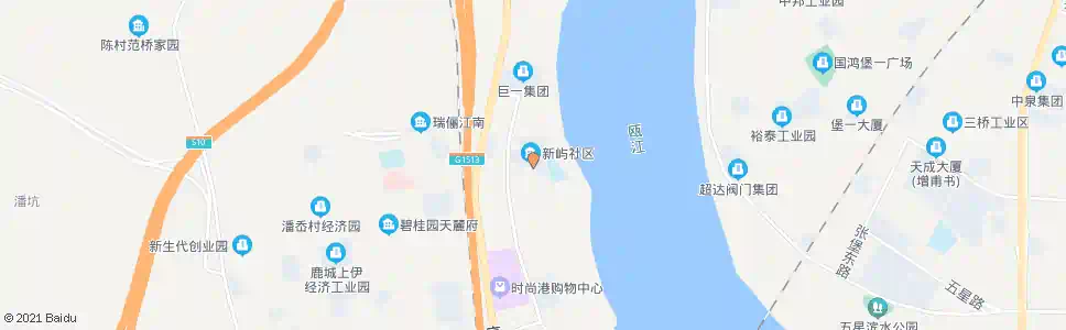 温州新屿居民区_公交站地图_温州公交_妙搜公交查询2025