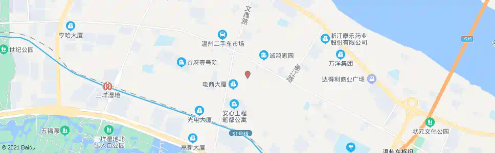 温州文会路_公交站地图_温州公交_妙搜公交查询2025