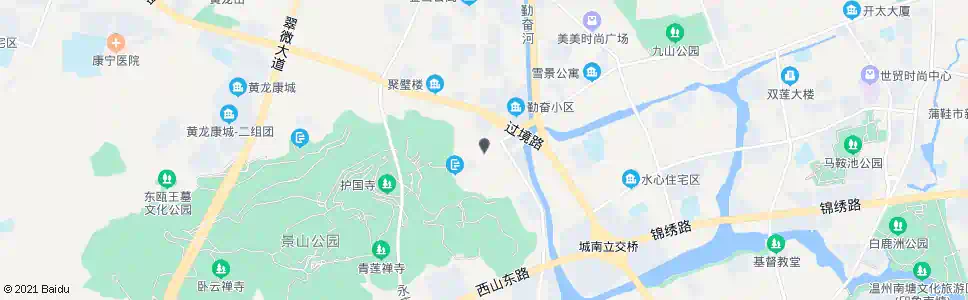 温州景山东门_公交站地图_温州公交_妙搜公交查询2025