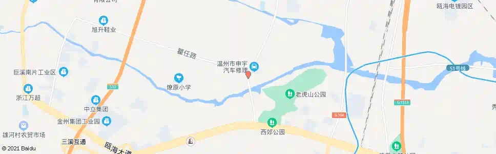 温州繁盛南路_公交站地图_温州公交_妙搜公交查询2025