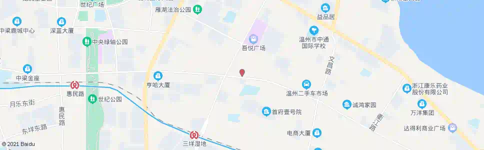 温州鳌江南路_公交站地图_温州公交_妙搜公交查询2025