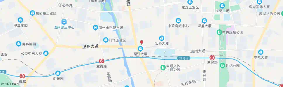 温州附二医_公交站地图_温州公交_妙搜公交查询2025