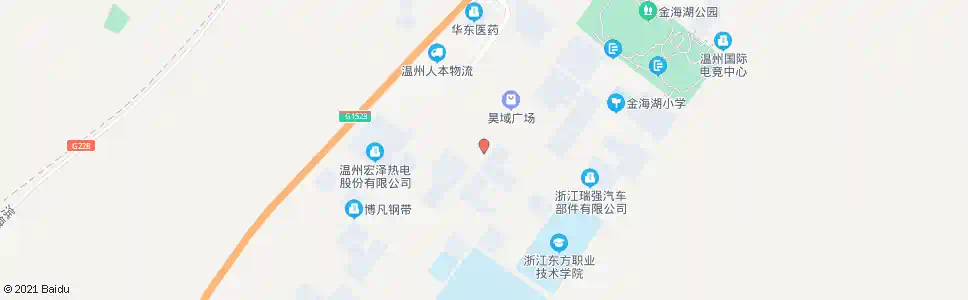 温州金海大道二十路_公交站地图_温州公交_妙搜公交查询2025