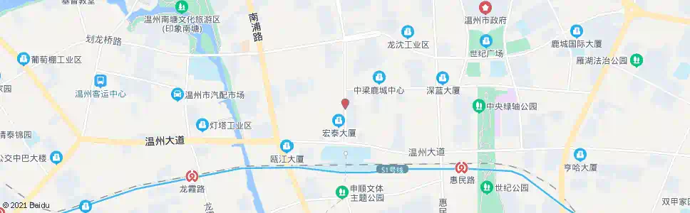 温州锦源路口_公交站地图_温州公交_妙搜公交查询2025
