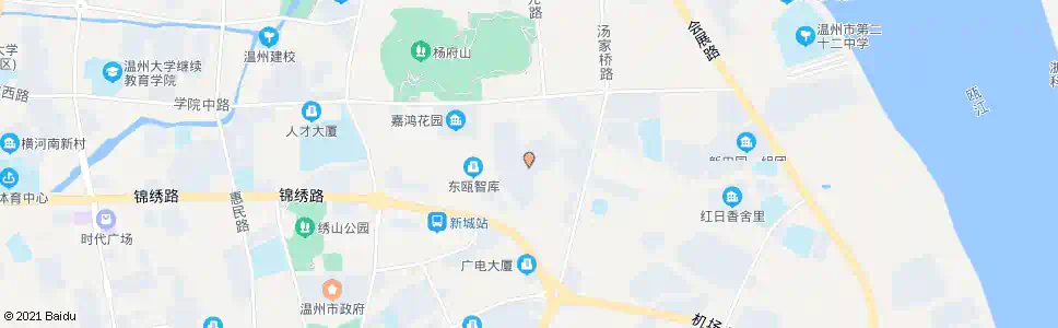 温州新世纪花园_公交站地图_温州公交_妙搜公交查询2025