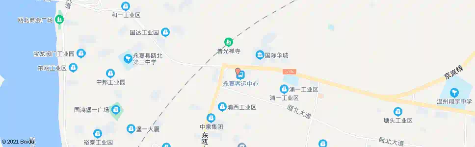温州三垟大道北_公交站地图_温州公交_妙搜公交查询2025