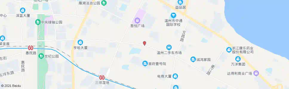 温州蒲江路_公交站地图_温州公交_妙搜公交查询2025