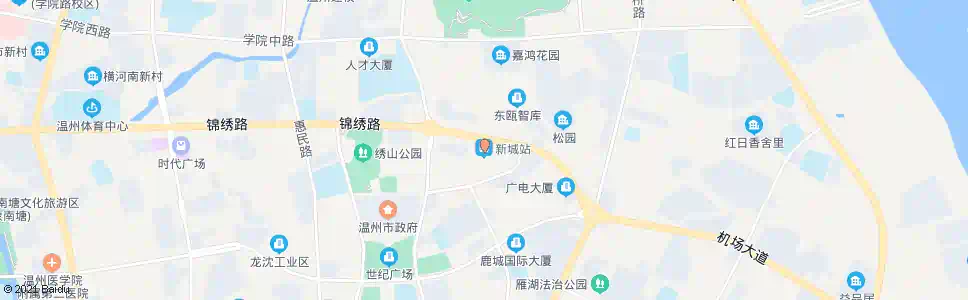 温州新城站(东)_公交站地图_温州公交_妙搜公交查询2025