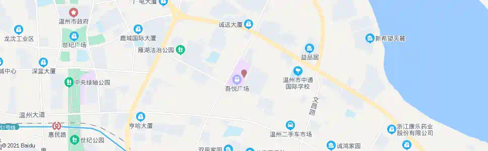 温州蒲洲路口_公交站地图_温州公交_妙搜公交查询2025