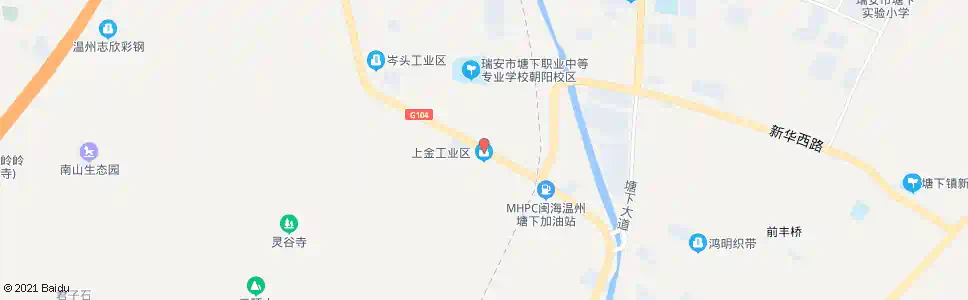 温州上金_公交站地图_温州公交_妙搜公交查询2025