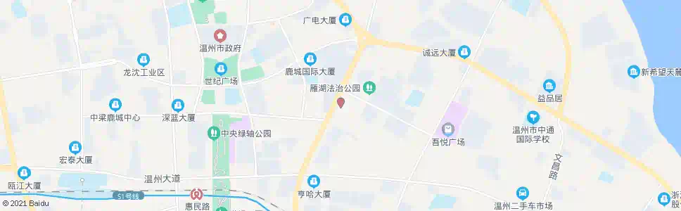 温州华瓯家园_公交站地图_温州公交_妙搜公交查询2025