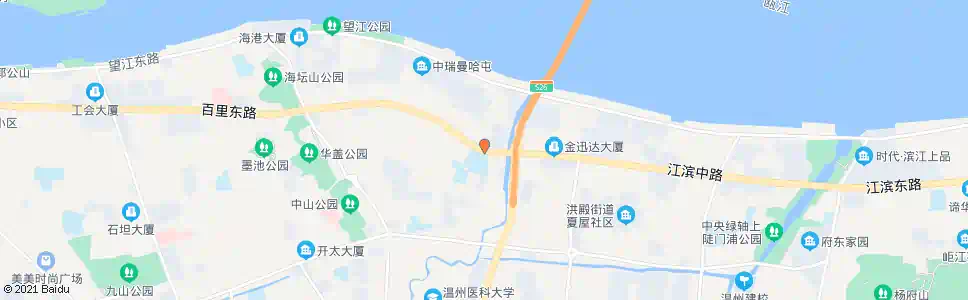 温州BRT十八家支路口_公交站地图_温州公交_妙搜公交查询2025