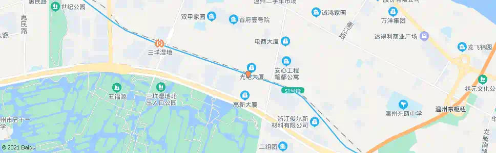 温州高二路_公交站地图_温州公交_妙搜公交查询2025