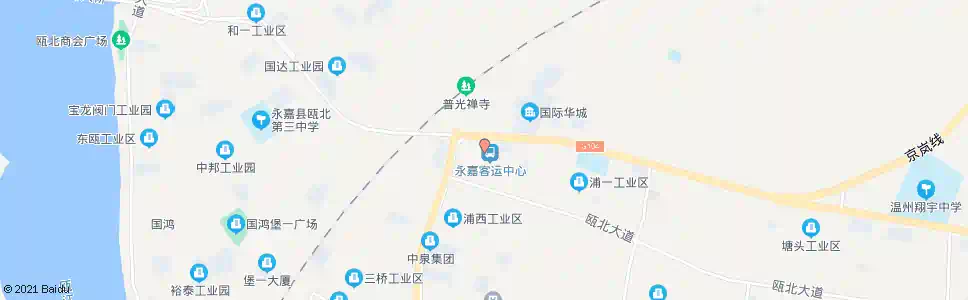 温州浦北_公交站地图_温州公交_妙搜公交查询2025