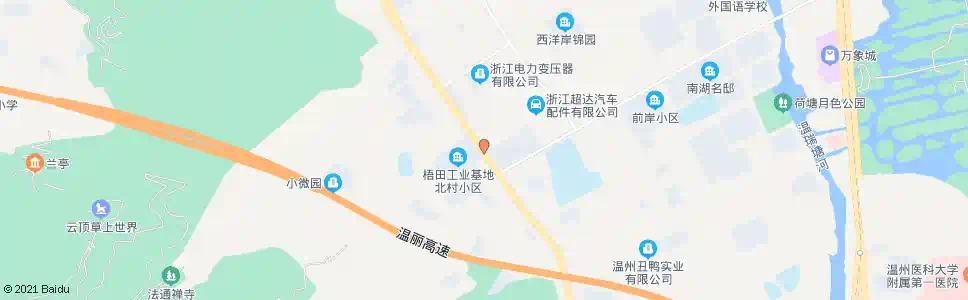 温州大鹏路口_公交站地图_温州公交_妙搜公交查询2025
