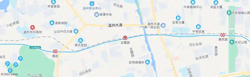 温州龙霞中路_公交站地图_温州公交_妙搜公交查询2025
