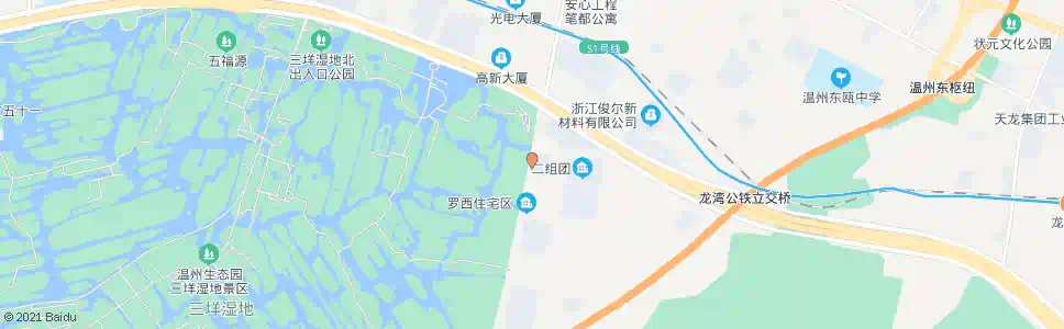 温州瓯京花苑_公交站地图_温州公交_妙搜公交查询2025