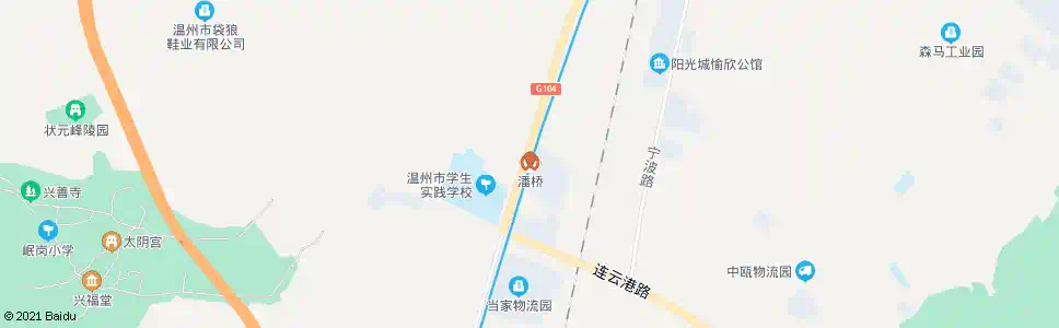 温州潘桥路口_公交站地图_温州公交_妙搜公交查询2025