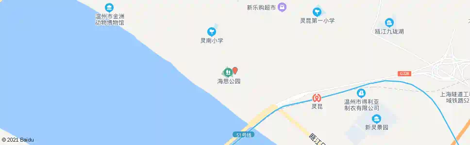 温州海思老人亭_公交站地图_温州公交_妙搜公交查询2025