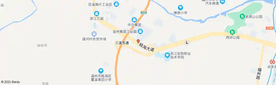 温州瓯景路_公交站地图_温州公交_妙搜公交查询2025