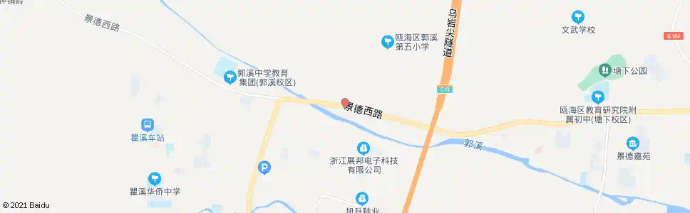 温州郭溪工业区_公交站地图_温州公交_妙搜公交查询2025