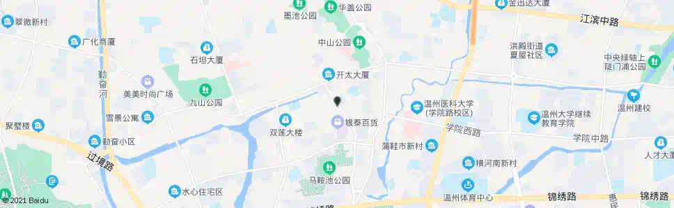 温州白马殿_公交站地图_温州公交_妙搜公交查询2025