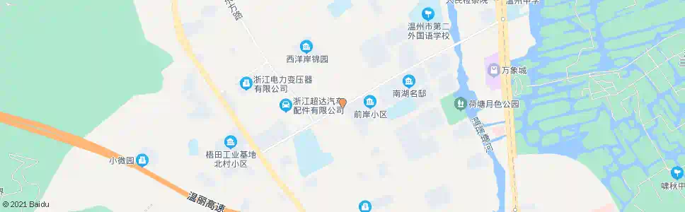 温州蟠凤前岸_公交站地图_温州公交_妙搜公交查询2025
