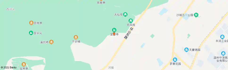 温州金山寺_公交站地图_温州公交_妙搜公交查询2025